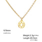 Teamer Israel Map Star of David Pendant Necklace for Women Men Jewish Stainless Steel Necklace Ethnic National Jewelry Wholesale