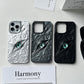 Cool 3D Evil Eyes Phone Case For iPhone 17 Air 16 15 14 13 12 11 Pro Max Frosted Shockproof Soft TPU Cover