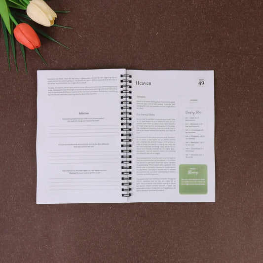 "Guide to the Bible Study Plan, Featuring a 52-week Cycle for Registration, Reading, Prayer, and Exploring the Power of the Bib