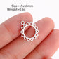 5Pcs Stainless Steel Moon&Sun&Star Charm Jewelry Making Accessories Supplies DIY Necklace Bracelet Celestial Pendants Findings