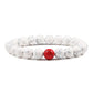 6/8/10MM Natural Stone Bracelet Red Pine Stone Prayer Beaded Bracelet Rosary Meditation Bracelets Men Women Yoga Jewelry Pulsera