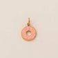 1PC minimalist gourmet style pendant, stainless steel plated with 18K gold, DIY preferred jewelry accessory