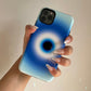 Evil Eye Aura Phone Case for IPhone 17 16e 16 15 14 13 12 11 X XS XR XSMAX 7 8 Air Pro Max Plus Luxury Double-layer Back Cover