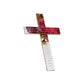 Religious Orthodox Aramaic Cross Aramaic Lord's Prayer Big Hanging Cross Acrylic Mirror Silver God Bless Baptism Church Paryer