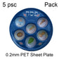 Jewish 6-Section Passover Seder Plate - Kosher, Melamine/Plastic/Silicone/Disposable Paper, with Food Labels & Elegant Designs