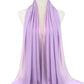 New Fashion Women Solid Chiffon Headscarf Ready To Wear Instant Hijab Scarf Muslim Shawl Islamic Hijabs Arab Wrap Head Scarves