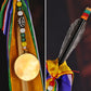 Nepal Auspicious Prayer Flag with Arrow Tibetan Buddhist Five Color Banner for Wealth and Luck