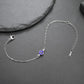 Lucktune Stainless Steel Turkey Evil Eye Bracelets for Women Flat Blue Evil Eye Lucky Chain Charm Bracelet Jewelry Pulsera Gifts
