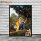 Narasimha Krishna Hindu Wall Art Canvas Paintings Posters Prints for Living Room Decor Spiritual Wall Pictures Home Decor