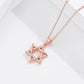 Monkton 925 Sterling Star of David Necklaces for Women Luxury Hollow Hexagonal Star Pendant Birthday Gift Talisman Fine Jewelry