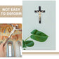 5Pcs Jesus Sculpture Decoration Creative Christian Ornament for Wall Cross DIY Home Religious Decor Jesus Statue