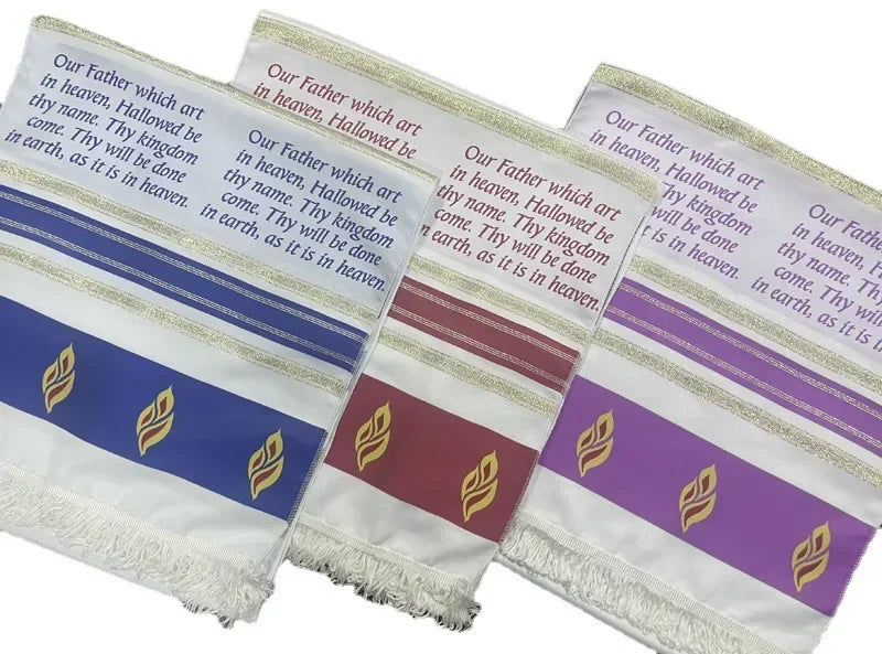 Wholesale 165*36cm Fire Print Tallit Prayer Shawl Israel Praying Scarfs Priez Wraps Jewish for men women priest