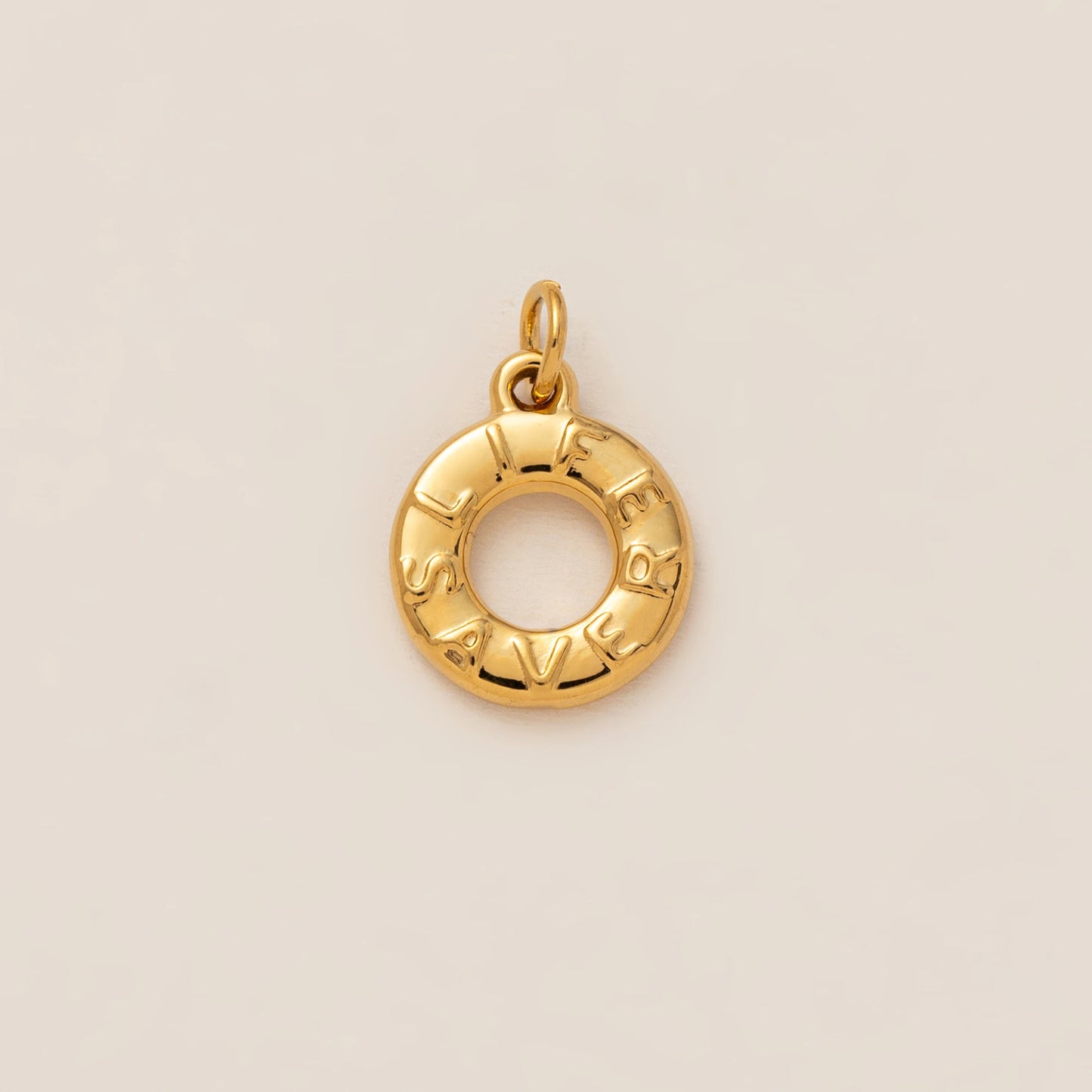 1PC minimalist gourmet style pendant, stainless steel plated with 18K gold, DIY preferred jewelry accessory
