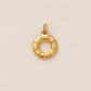 1PC minimalist gourmet style pendant, stainless steel plated with 18K gold, DIY preferred jewelry accessory