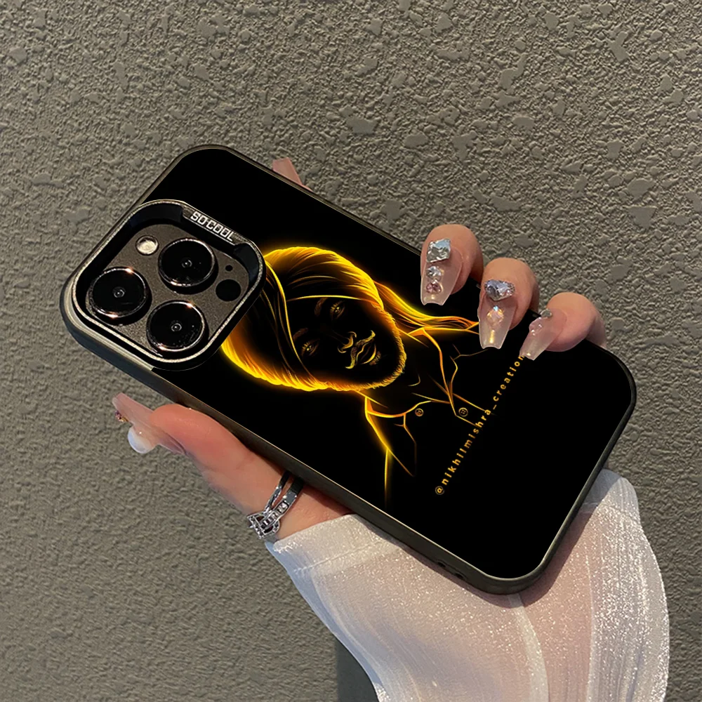 Nihang Singh Sikh Warrior Phone Case For iPhone 16 15 14 13 12 11 Pro Max X XR XSMAX 8 7 Plus Matte Shockproof Back Cover