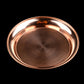7pcs Pure Copper Tribute Plate Brass Auspicious Luster Tibetan Plate Collection Buddhist Fruit Saucer Home's Gift Decorative