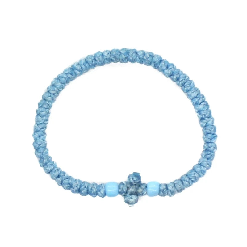 Adjustable Greek Orthodox Prayer Rope Bracelet Christian Religious Handchain Fine Craftsmanship Jewelry for Believers
