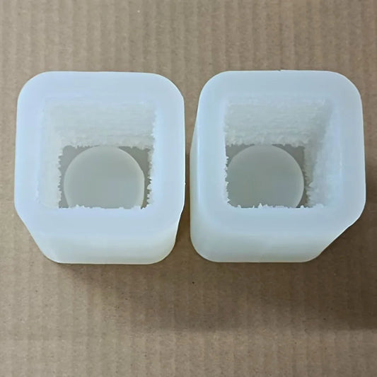Silicone Mold For Shabbat Candle Holders Set,Handmade Concrete Jewish Tealight Holders | Shabbat Candlesticks Gift Molds