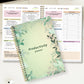 B5 Productivity Planner, Daily and Weekly Organizer with Priorities,To-Do List,Schedule,Floral Cover Journal for Time Management