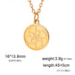Dawapara Fibonacci Spiral Necklace Sacred Geometry The Golden Ratio Pendant Stainless Steel Jewelry Valentine's Day Gift