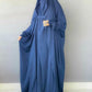 Eid Muslim Abaya Women Dresses Modest One Piece Long Robe Headscarf Jalabiya Ramadan Morocco Dubai Abayas Kaftan Islam Vestidos
