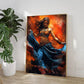 Indian Woman Folk Dance Poster Ethnic Girls Canvas Painting Print Wall Art Pictures for Living Room Home Decor Cuadros