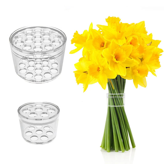 New Spiral Ikebana Stem Holder, Floral Grid for Vase Elegant Centerpiece Design Company Party Flower Arrangement Tool