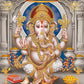 Religion Elephant God India Hinduism Ganesha Painting Canvas Durga Golden Zari Art Poster Prints Living Room Home Decor Pictures