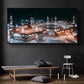 Holy City Mecca Islamic Sacred Landscape Muslim Mosque Canvas Paintings Poster and Print Wall Art Pictures for Living Home Decor