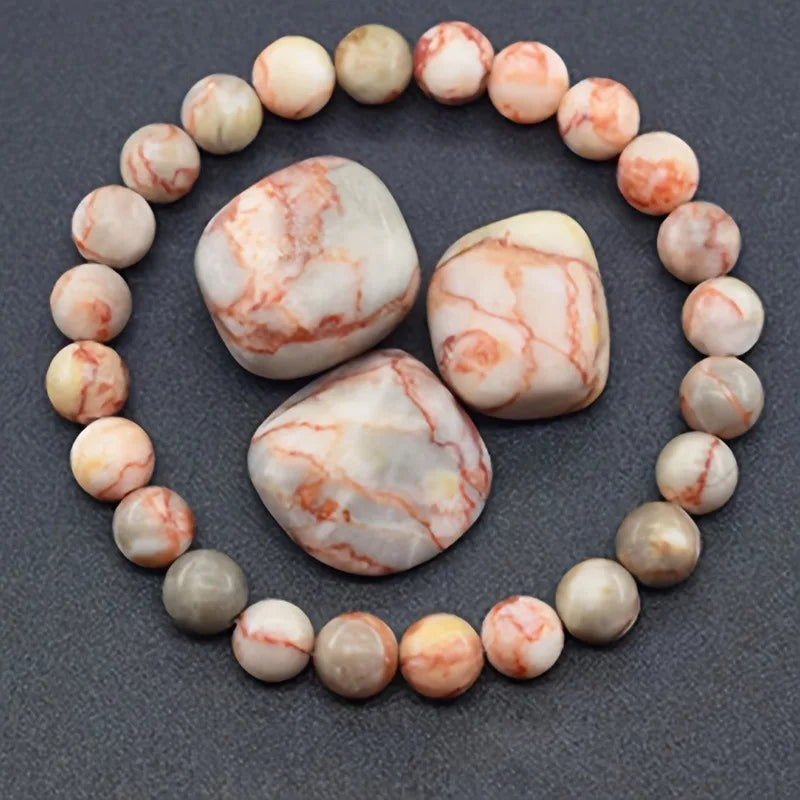 6/8mm Reiki Blue Apatite Bead Bracelet Men Women Natural Stone Blood Circulation Stimulate Enthusiasm Health Care Couple Jewelry