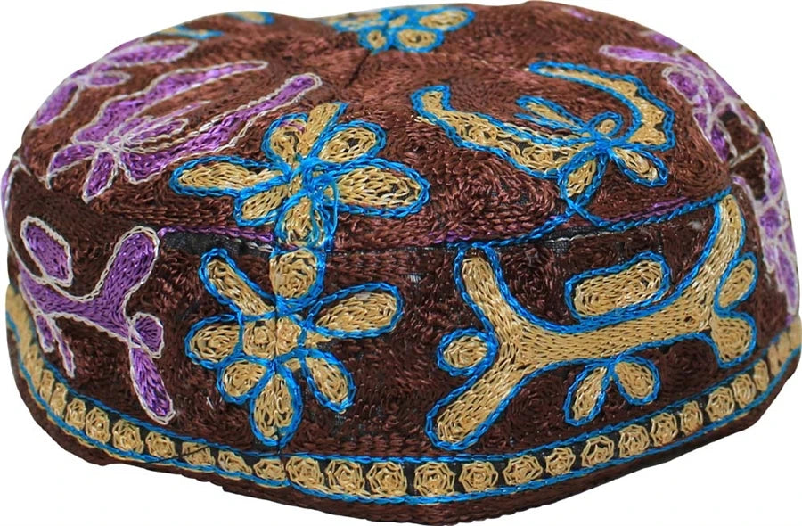 BUCHARIAN EMBROIDERED KIPPAH KIPPOT YARMULKA