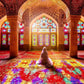 Islamic he Mosque Wall Art Canvas Prints Arbic Kaaba Al Masjid An Nabwi Islamic Canvas Poster Living Room Decor Paintings
