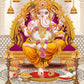 India Hindu God Ganesha Temple Elephant Poster God Series Religion Canvas Painting Print Wall Art Picture Living Room Decor