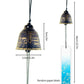 Japanese Wind Chimes Cast Iron Wind Bells Hanging Pendant Feng Shui Good Luck Temple Wind Bells Outdoor Home Garden Decoration