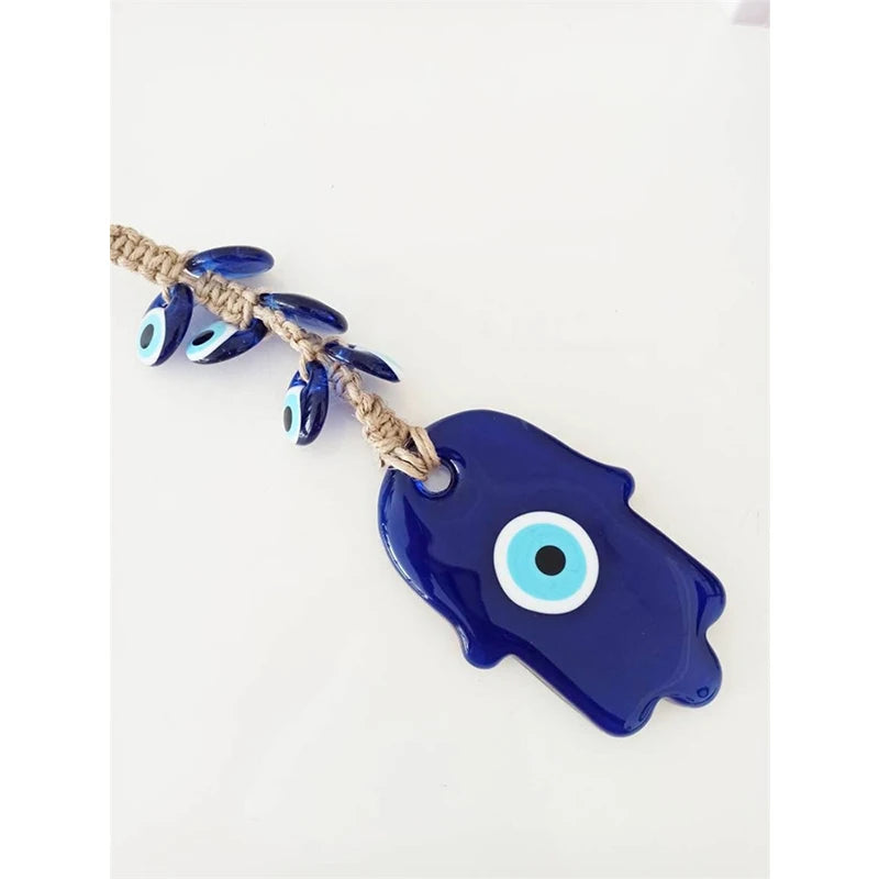 Hamsa Hand Wall Hanging Hamsa wall Art Evil Eye Home Decor Khamsa Protection Turkish Evil Eye Hand Of Fatima Nazar Boncuk Gift