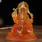 Hindu Elephant God Statue Indian Buddha Figurine for Car Meditation Decor