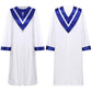 Women Church Clergy Robe Baptism Confirmation Officiant Costume Priest Preacher Dresses Choir Performance Praise Worship Dress