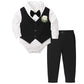 Baby Boy Baptism Outfit Infant First Easter Church Christening Suit Set Toddler Formal Wedding Birthday Party Gift Clothes