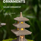 Japanese Pagoda Statue Zen Garden Lantern Resin Stone Tower Sculpture Buddha Decor for Patio Backyard Meditation Home Ornament