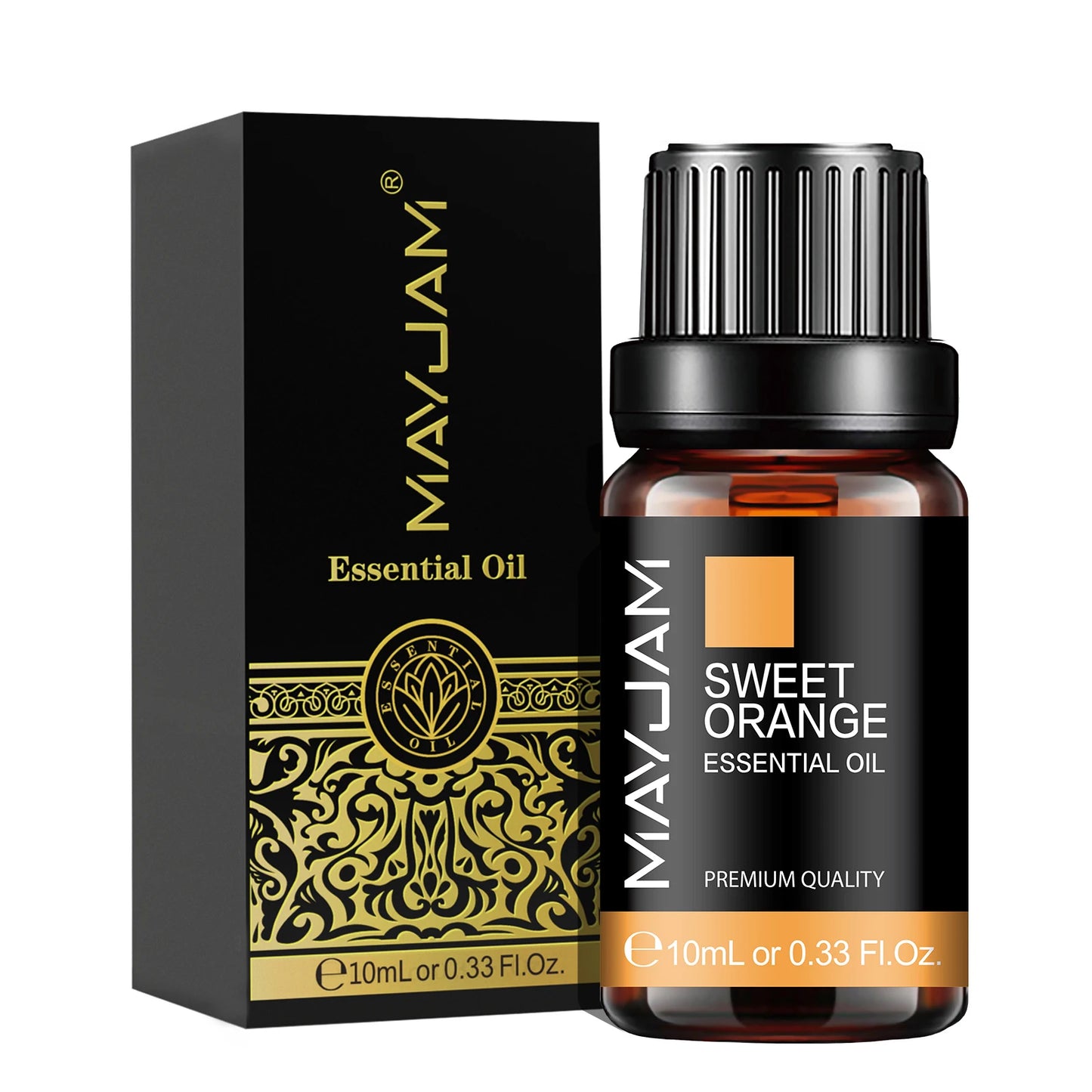 MAYJAM Essential Oil Citronella Jasmine Eucalyptus Sweet Orange Lemongrass Grapefruit Black Pepper Cajeput Cypress Ginger Scents