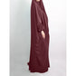 Muslim Prayer Garment Dress Wp,em Women Hijab Dress Abaya Hooded  Long Khimar Jilbab Burka Eid Abayas Gown Eid Niqab Ramadan