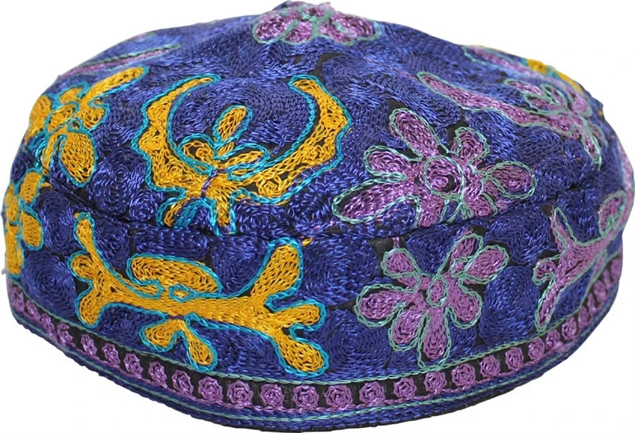 BUCHARIAN EMBROIDERED KIPPAH KIPPOT YARMULKA