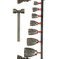 Bronze Meditation Gong With 7 Decorated Bells For Yoga Sound Healing And Relaxation Chinese Musical Percussion Instrument Set