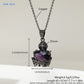 MHS.SUN Gold Plated Sacred Heart of Jesus Cross Necklace Red Zircon Religious Catholic Pendant Necklaces For Women Girls Jewelry