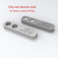 Silicone Mold for Jewish Shabbat Double Candle Holder, 2-Wick Candle Stick Mold for Concrete Plaster, Judaica Gift DIY