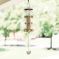 Lucky Wealth Attracting Bronze Wind Chimes Real Wood Metal Ancient Copper Home Decorative Courtyard Decor Cross-Border Sales