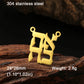 EUEAVAN 1pc Hebrew Letter Hai Chai Pendant Ahava Love Jehovah Yahweh Charm Jewish Judaic DIY Necklace Jewelry Making Accessories