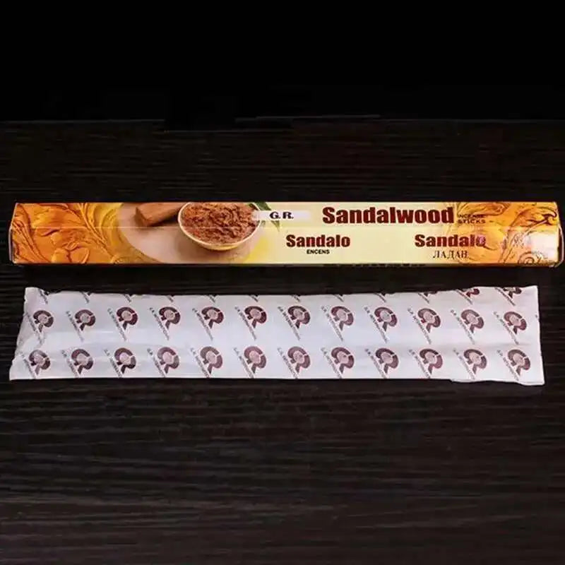 Artracyse 20 Sticks India Sandalwood Incense Household Bedroom Toilet Bathroom Agarwood Tibetan Incense Line Fragrance Lasting