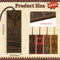 4PCS Inspirational Bible Verse PU Leather Bookmarks for Religious Book Lovers，Readers, Unisex, Teachers, Church, Sunday School