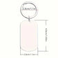 1PC Hebrew Scripture Mezuzah Pendant Keychain for Women/Men Stainless Steel Silver Color Jewish Keyring Jewelry Tefilat HaDerech